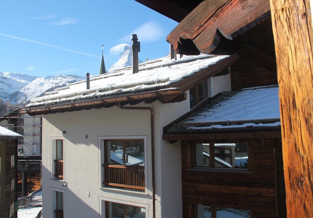 Haus Rosa Appartement Zermatt Buitenkant foto
